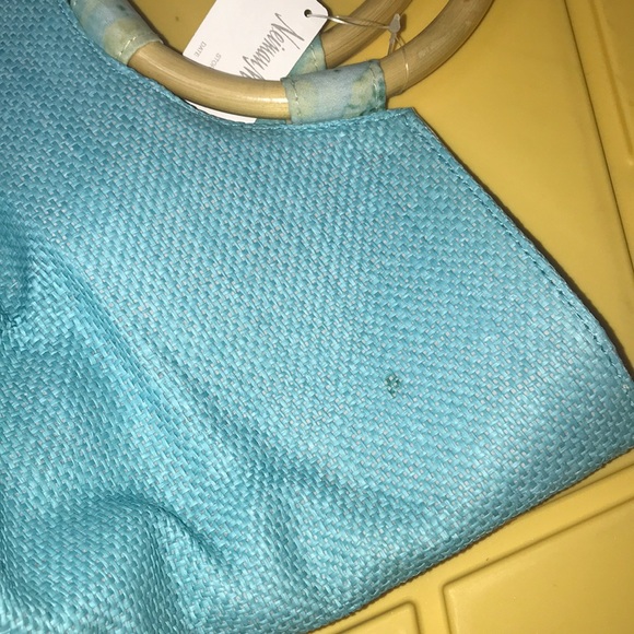 NWT Neiman Marcus straw tote - Picture 9 of 10